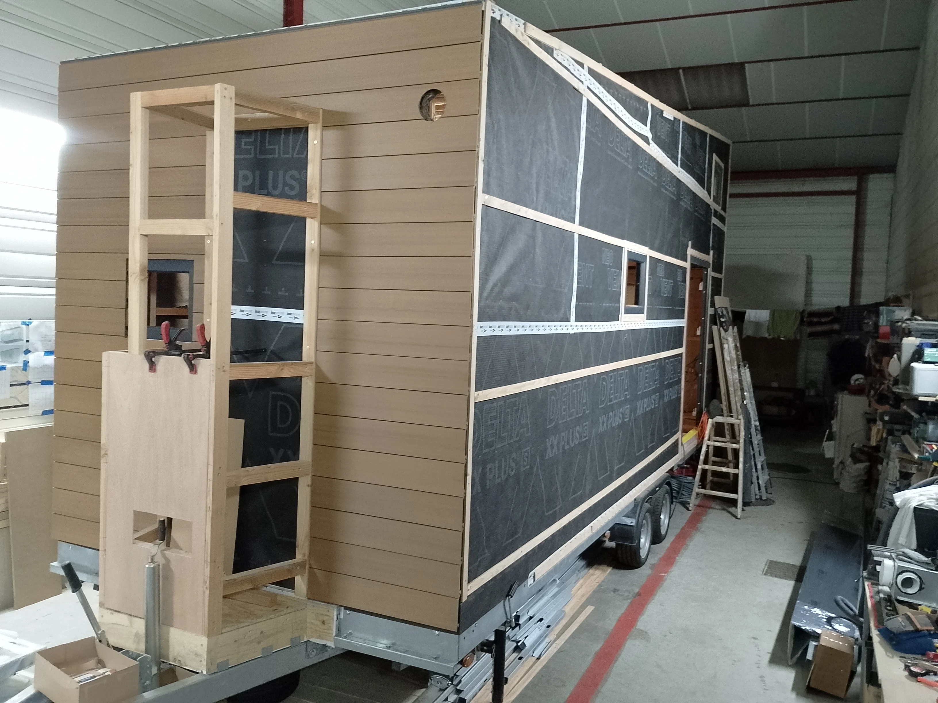 Ma petite maison roulante fabrication modèle boréalis