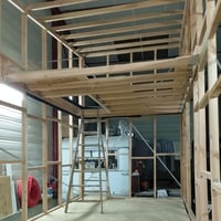 Mpmr chantier ossature mezzanine
