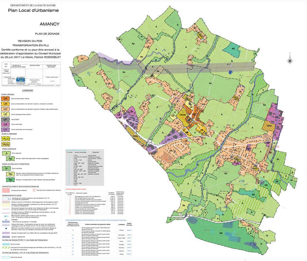 Carte plu