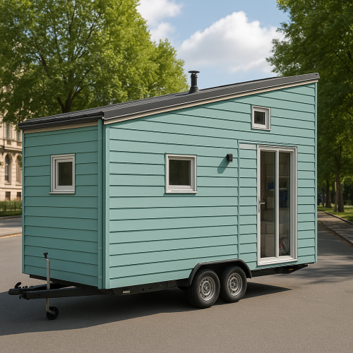 Projection de la tiny house BORÉALIS avec ChatGPT